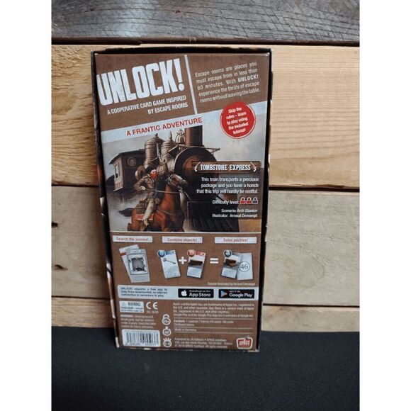 Unlock! Secret Adventures - Tombstone Express - Card Game - Picture 2 of 2